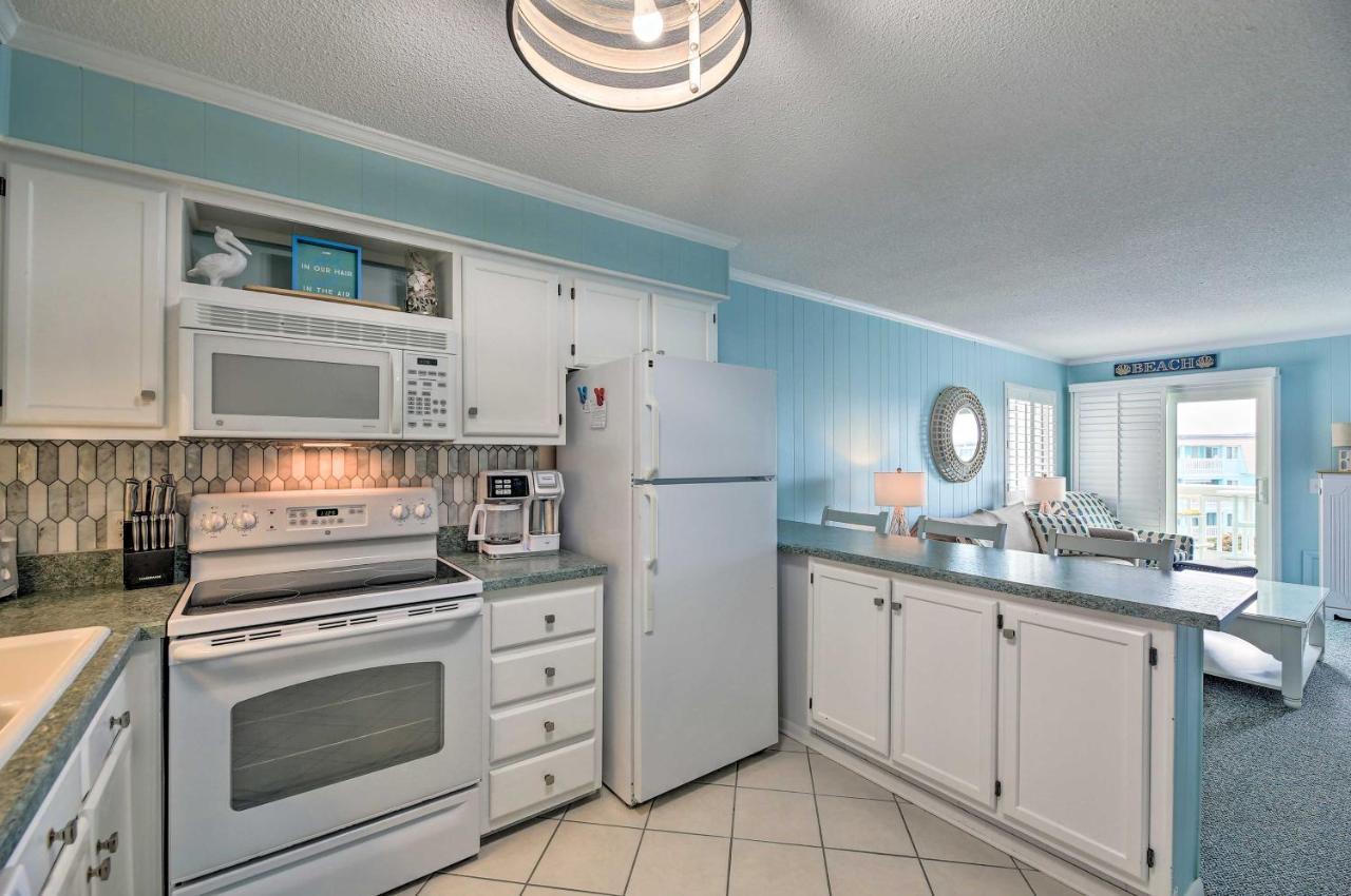 Beachfront Condo With Boardwalk And Pool Access! アトランティック・ビーチ エクステリア 写真