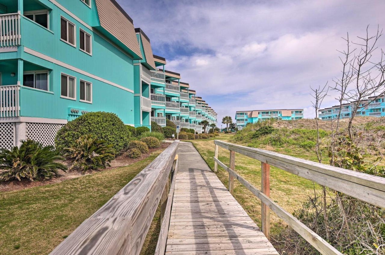 Beachfront Condo With Boardwalk And Pool Access! アトランティック・ビーチ エクステリア 写真